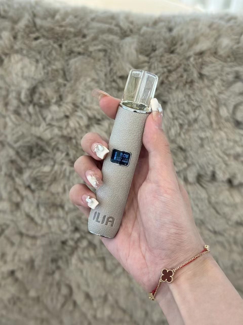 ILIA布紋主機|哩亞革調系列霧化皮革煙桿 通用台灣各款一代煙彈:圖片 4