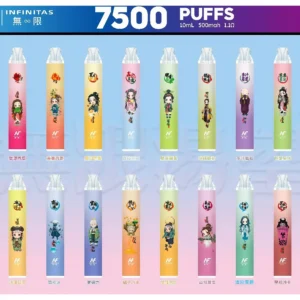 INF無限鬼滅之刃聯名款一次性電子煙 | 7500口 支援貨到付款