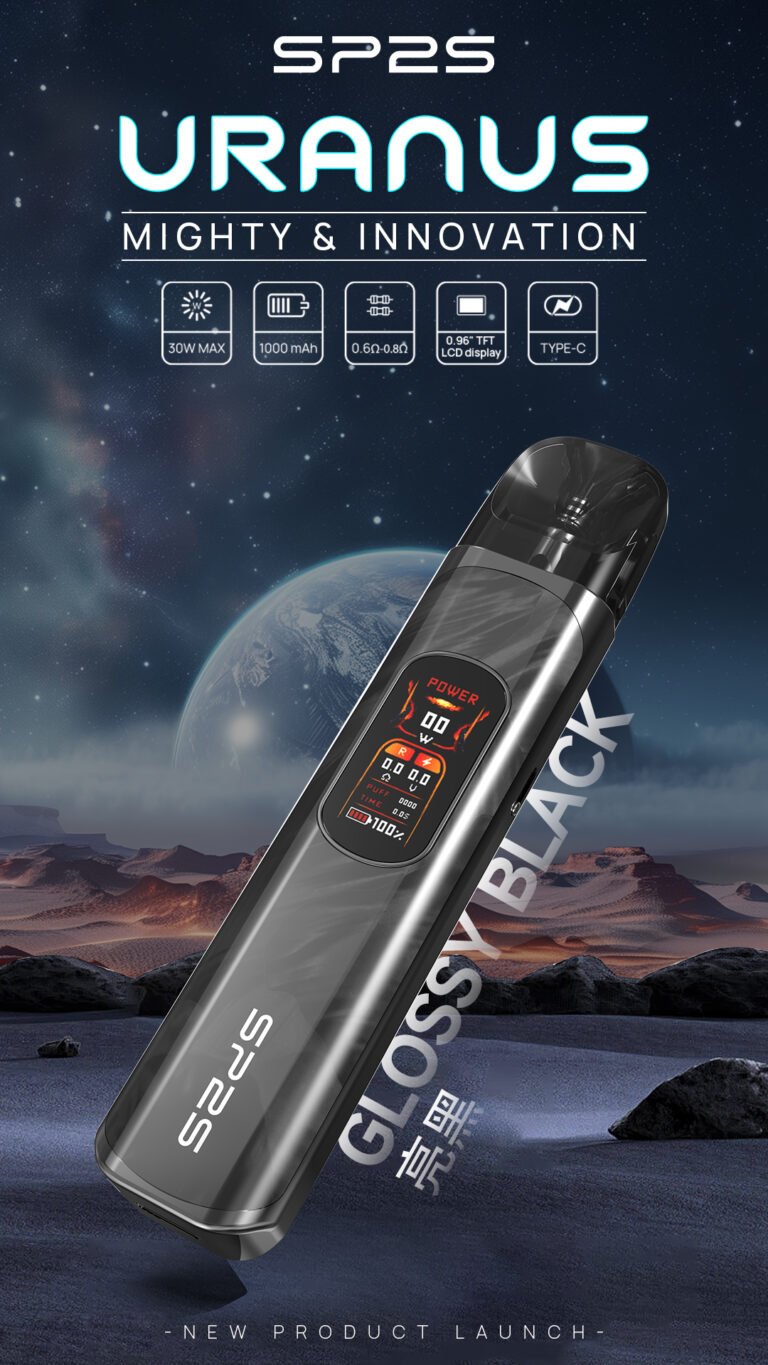 SP2S注油式電子煙主機亮黑色 拓撲蒸汽天堂 XIAOKETOP 台灣官網